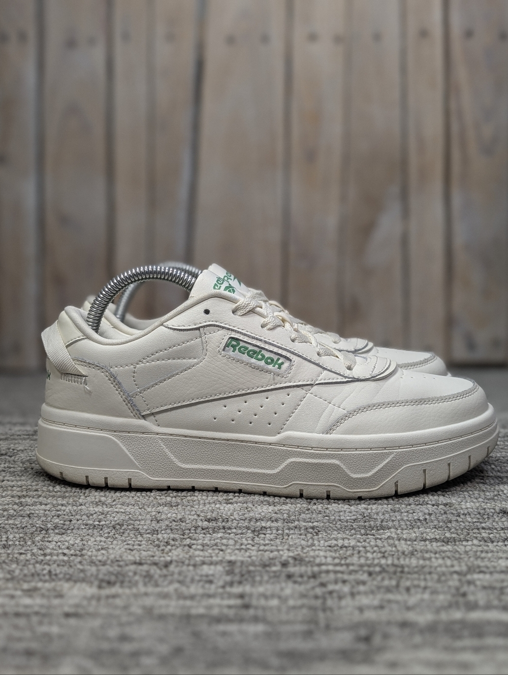 Reebok Tech Geo Women's Leather Casual Sneakers in Size 9